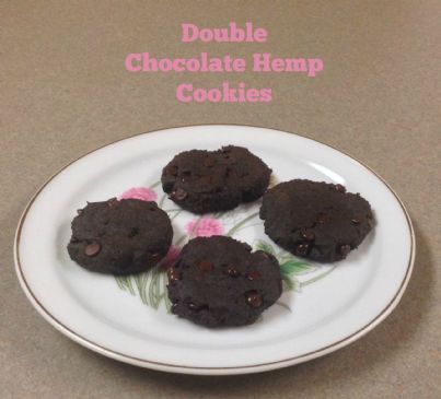 Double Chocolate Hemp Cookies - gluten free and dairy free