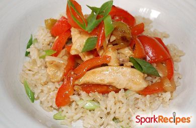 Sweet and Sticky Bourbon Chicken