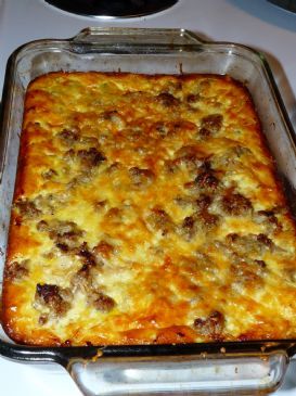 Sausage quiche