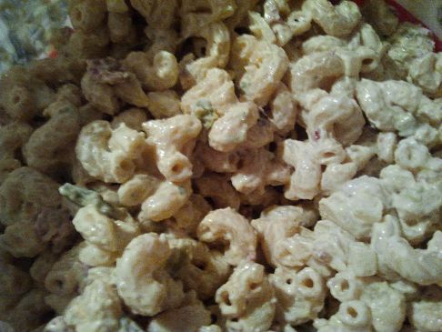 Low Fat Jalapeno Popper Macaroni Salad