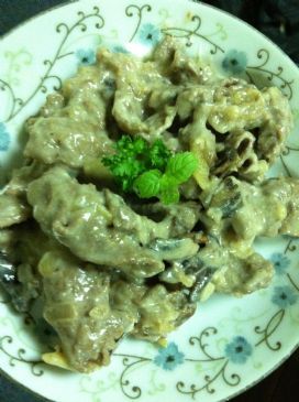 Easy Beef Stroganoff (single portion)