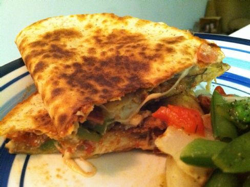 HG Cheesy Pizza Quesadilla