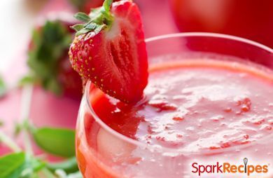 Chilled Strawberry Soup 