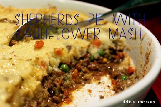 Healthy Shepherds Pie