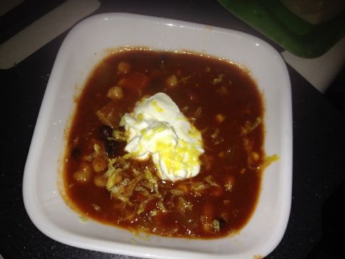 Terri's Vegetarian Chili Con Corny