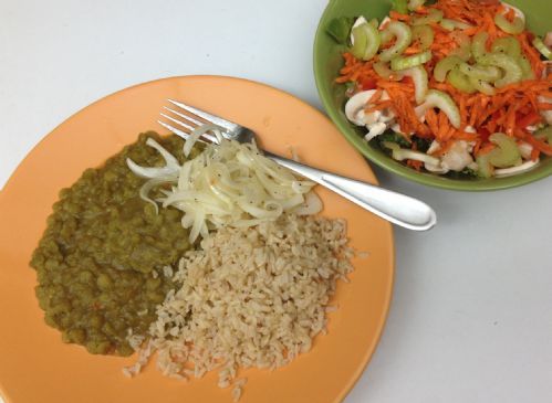 Split Peas as a side dish