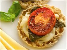 Caprese Breakfast Pizza