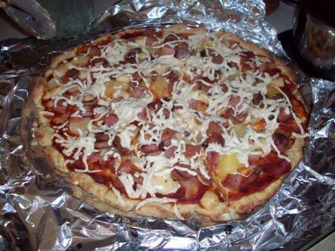 Gluten-Free Dairy-Free Hawaiian Pizza