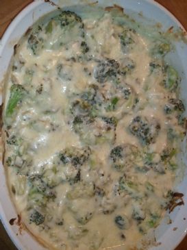 Creamy, Cheesy Broccoli