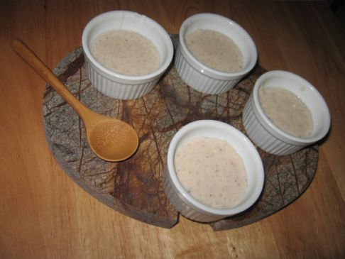 Chai Tapioca Pudding