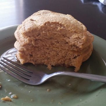 Oat Flour Pumpkin Pancakes