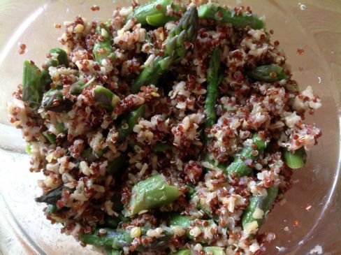 Lentil asparagus thing