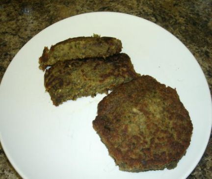 Bean,Rice & Spinach Veggie Burgers