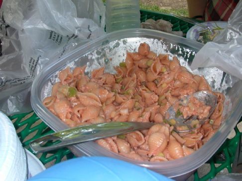 Grandma Rose's Salmon Pasta Salad