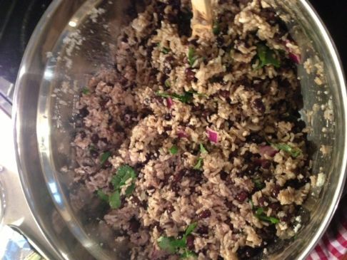 Cauliflower Rice with Black Beans