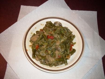 Green Bean/Bell Pepper Medley with Mushrooms