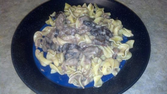 Slow Cooker Beef Stroganoff