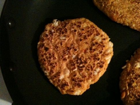 Sweet potato bean burgers