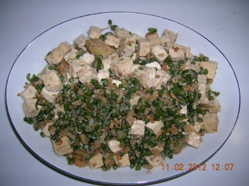 Long Beans with Tofu & Dried Shrimps