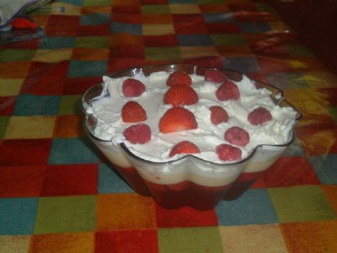 LOW FAT MIXED BERRIES TRIFLE Recipe | SparkRecipes