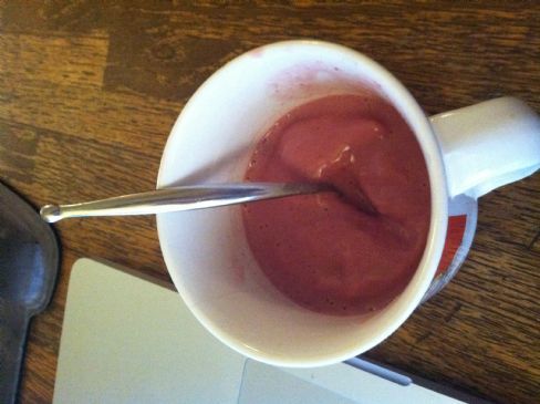 Strawberry Banana Soft Serve (Vitamix)