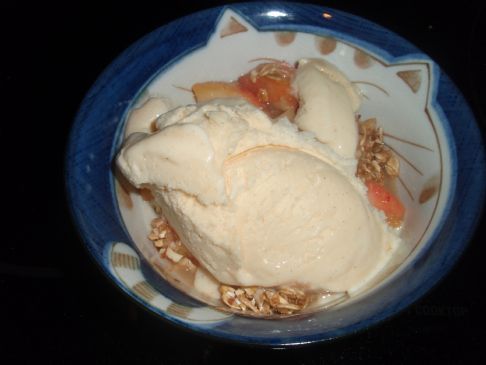 Peach-Almond Crisp