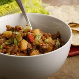 Apple Turkey Picadillo