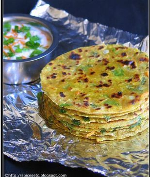 Paneer & Mixed Veg Paratha