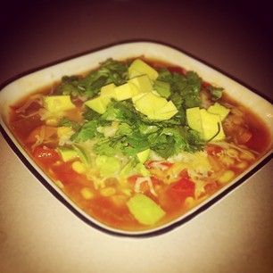 Vegetarian Tortilla Soup