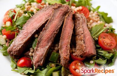 Cilantro-Lime Flank Steak Salad