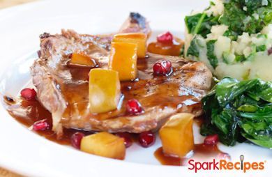 Pork Tenderloin with Balsamic-Pomegranate Sauce