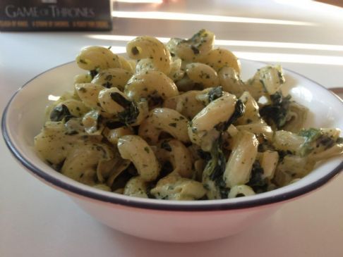 Creamy Artichoke & Spinach Pasta