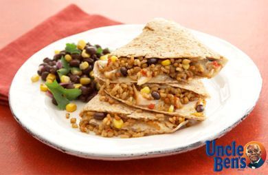 Whole Grain Santa Fe Chicken Quesadilla