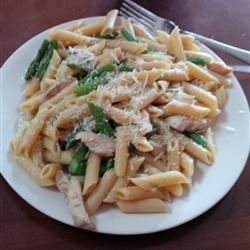 Penne with Chicken and Asparagus