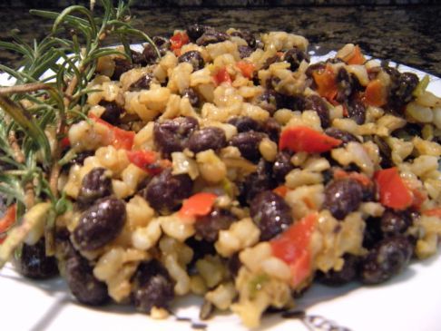 wild rice and black beans Recipe | SparkRecipes