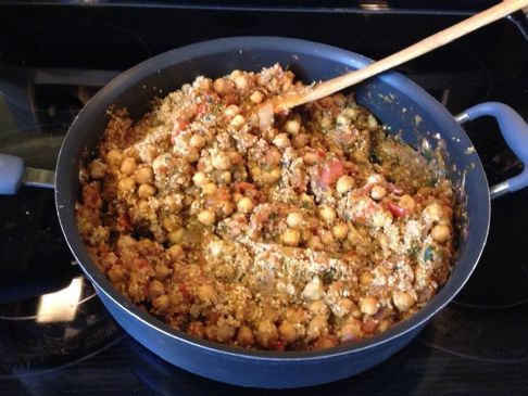 Bon's Curry Chickpeas & Quinoa