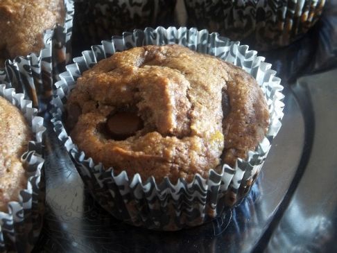 Low-Sugar Banana Muffins