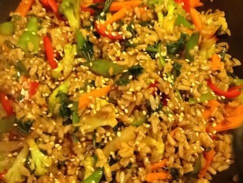 Brow rice & Vegetables Fried Rice