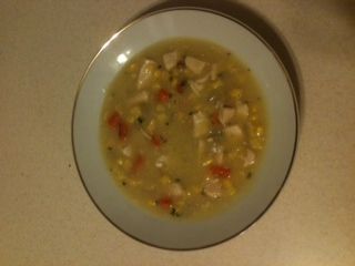 Chicken Veggie Crockpot Soup