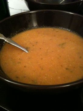 Tomato Basil Bean Soup