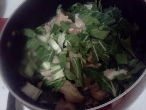 MAKEOVER: Chicken Soup with Kale  (by COUPONGOLDIE)