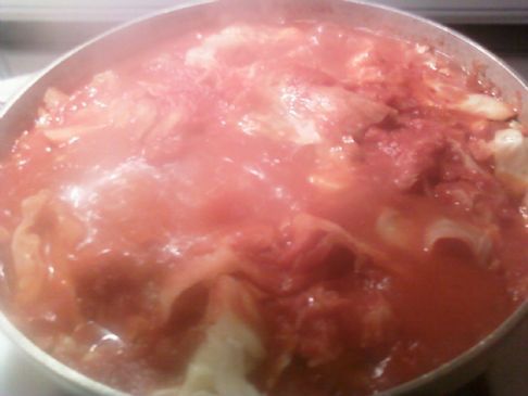 Lazy day Cabbage Rolls