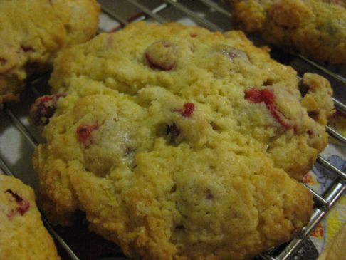 Cranberry Orange Scones from Epicurious