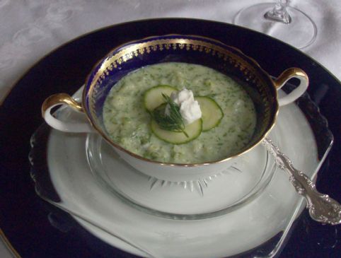 Cucumber Gazpacho (1/2 Cup Serving)