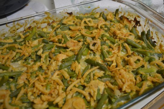 Turkey Green Bean Casserole Recipe | SparkRecipes