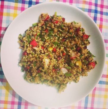 Red Jewel Quinoa Salad