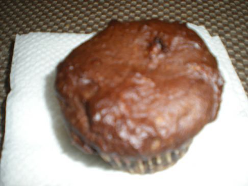 Chocolate , Peanut & Banana Protein Muffin (1= 230calories & 10protein)