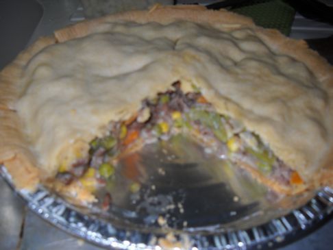 Easy Hamburger Pot Pie