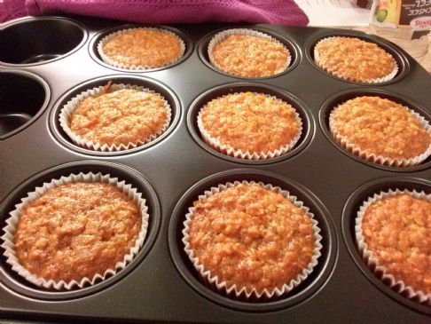 Vegan Carrot-Pumpkin Muffins