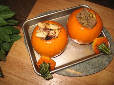 Fall Stuffed Pumpkin